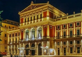 Concierto de música clásica el mundialmente famoso Musikverein Viena