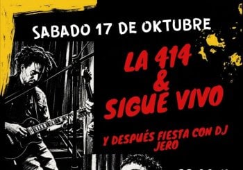 La 414 + Sigue Vivo en Barcelona