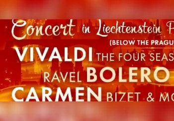 Concierto de gala el Palacio Liechtenstein, bajo el Castillo de Praga Praga