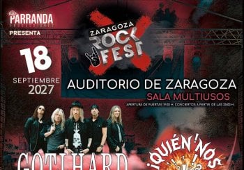 Gotthard + Rock-Out + Umbra - Rock Fest 2027 a Zaragoza