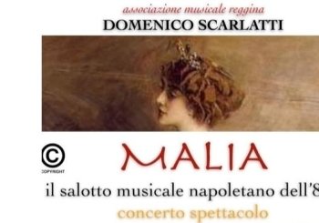 Malia, el salón musical napolitano del siglo XIX: concierto y espectáculo con vestuario de época Roma