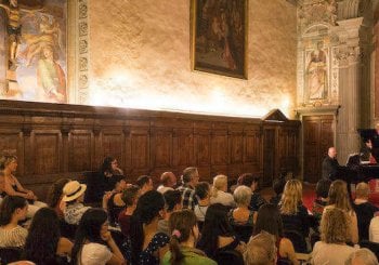 Ópera italiana la iglesia de Santa Monaca Florencia