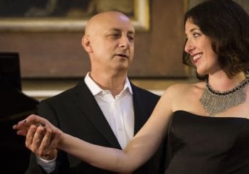 Romántica ópera italiana la iglesia Santa Monaca Florencia